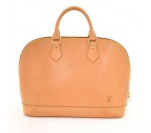 How to Apply Healing Balm to Vachetta Leather on Louis Vuitton Alma BB 
